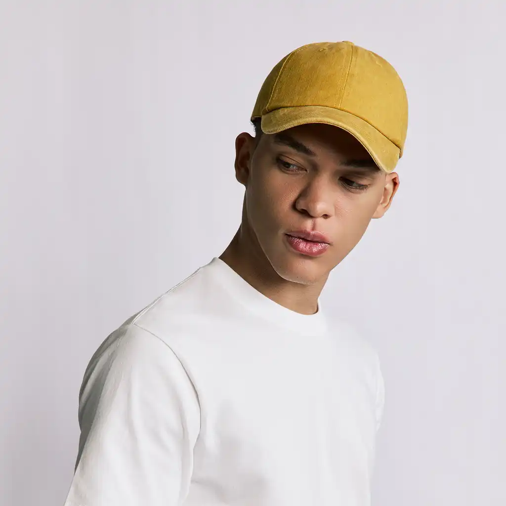 AMBER YELLOW VINTAGE CAP - Image 4