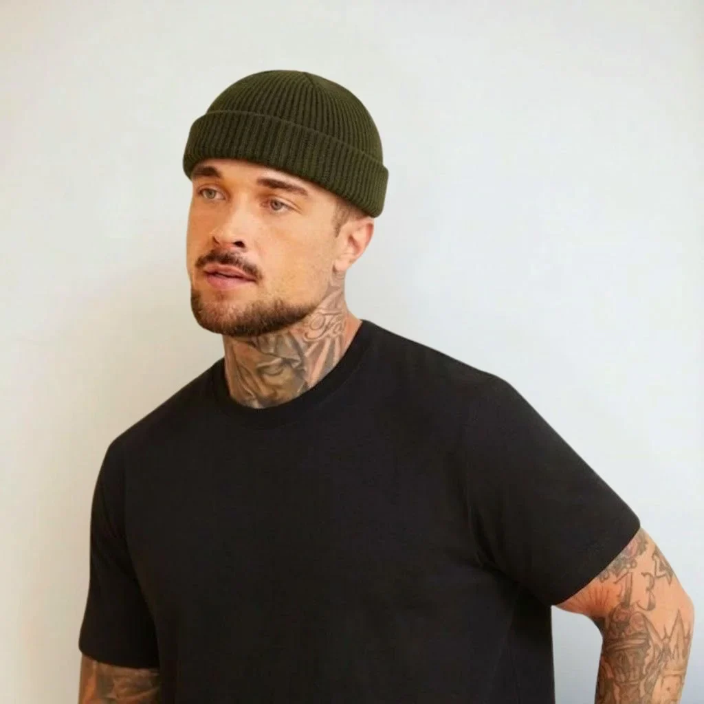 ARMY GREEN FISHERMAN BEANIE PRO - Image 4