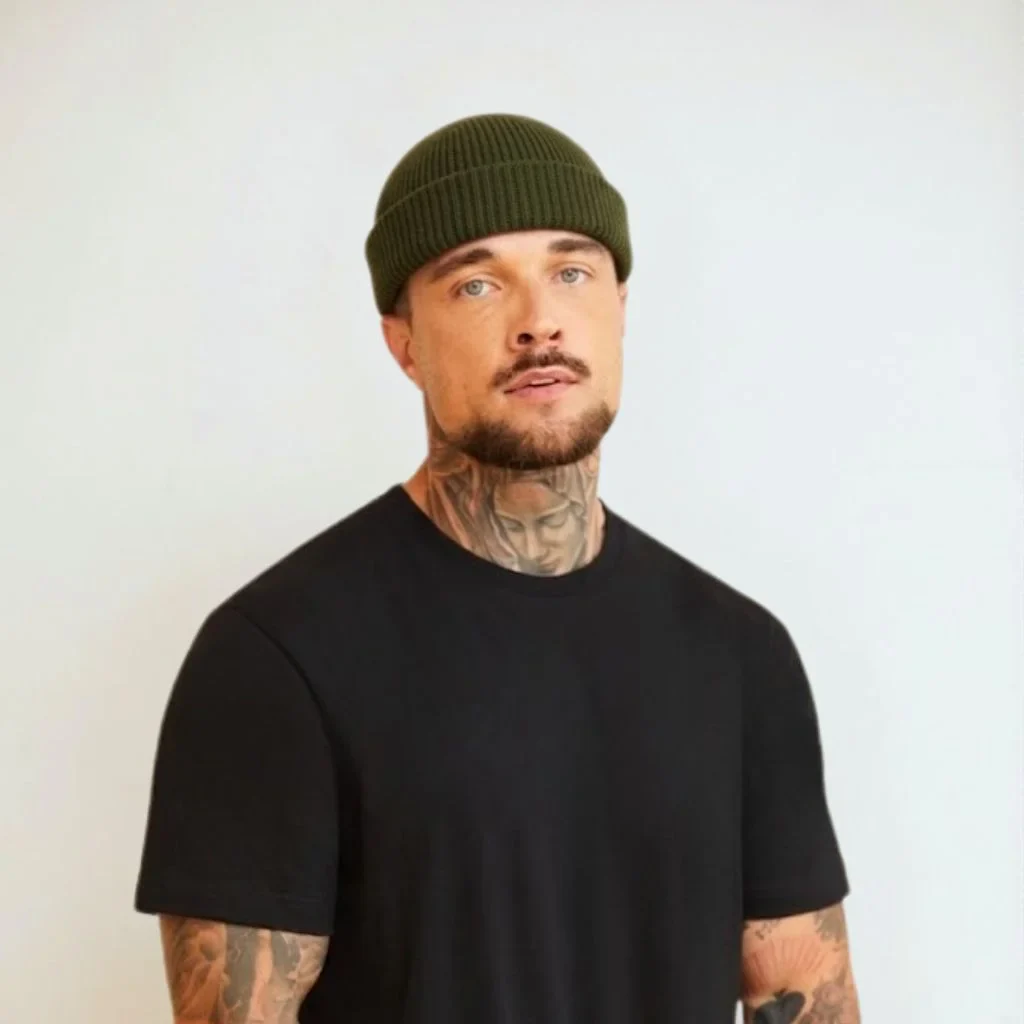 ARMY GREEN FISHERMAN BEANIE PRO - Image 5