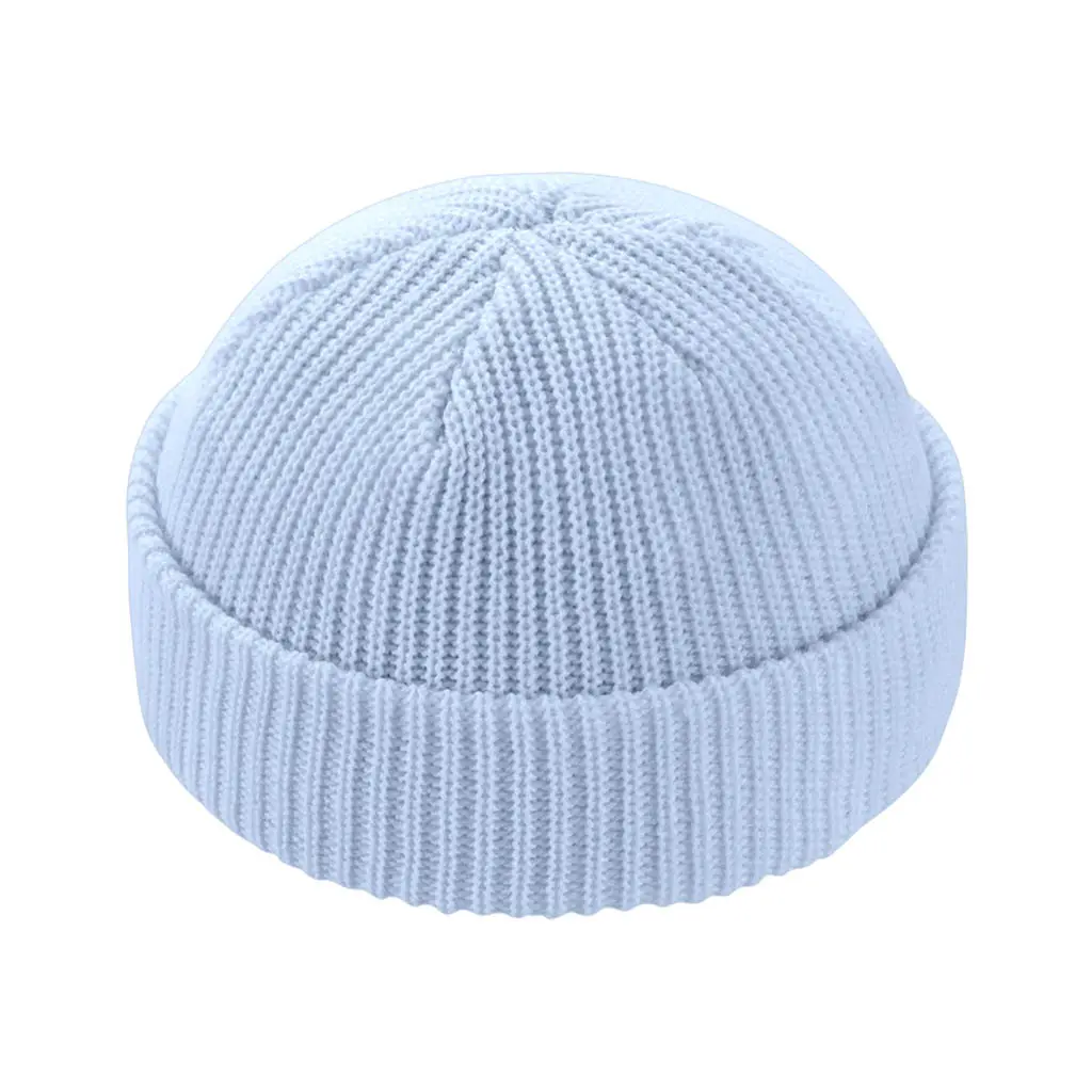 BABY BLUE FISHERMAN BEANIE