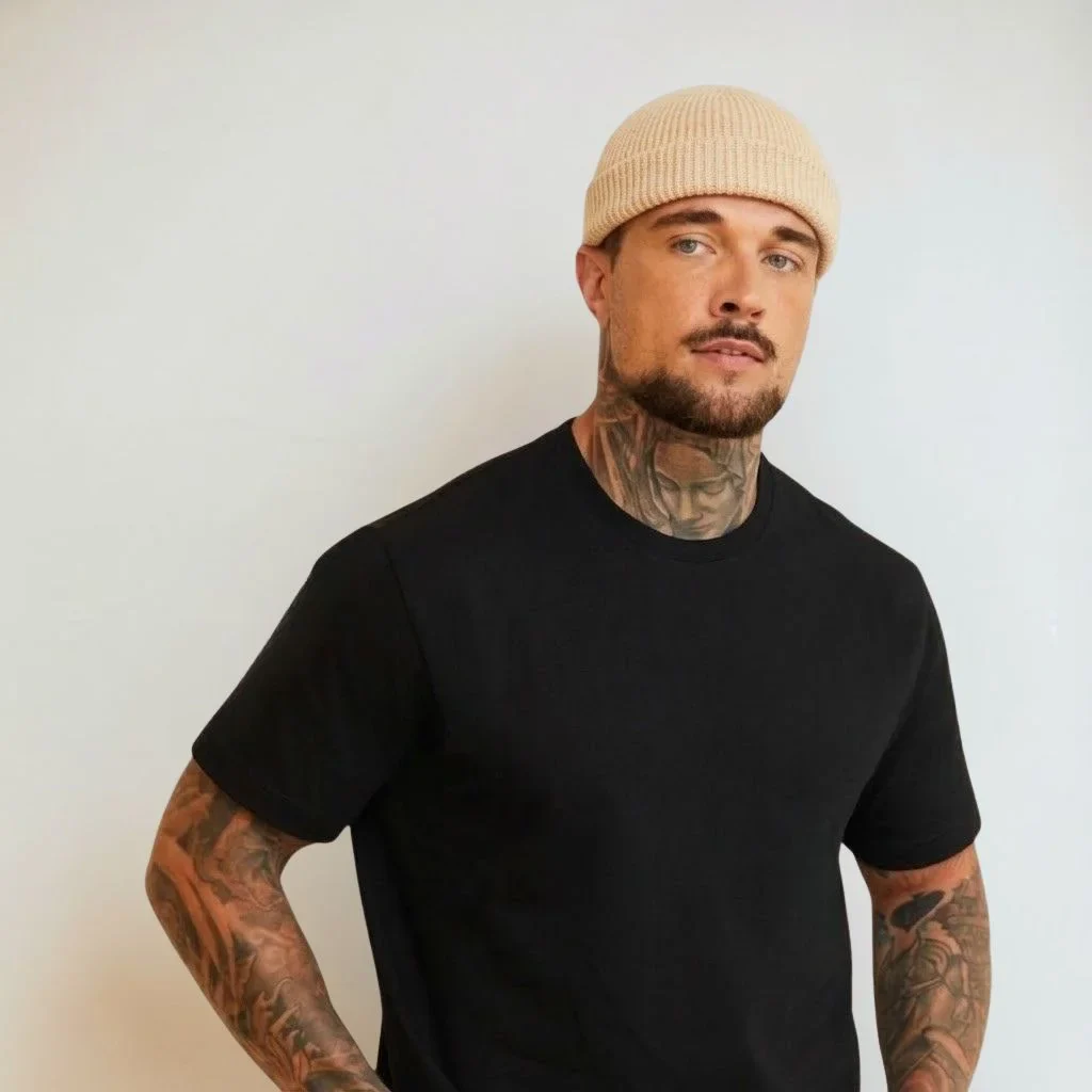 BEIGE FISHERMAN BEANIE PRO - Image 4