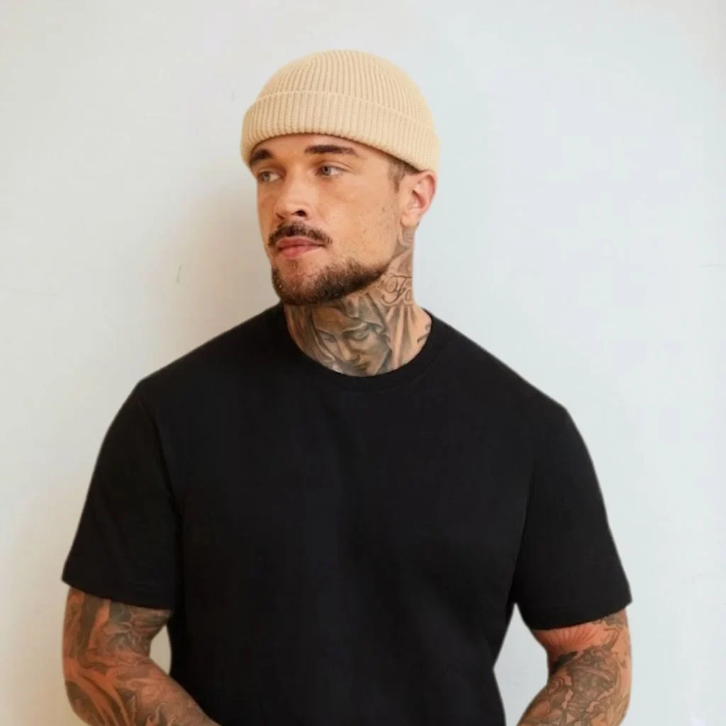 BEIGE FISHERMAN BEANIE PRO - Image 5