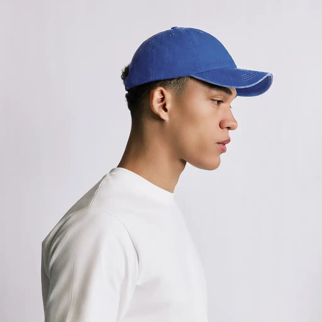 COBALT BLUE VINTAGE CAP - Image 4