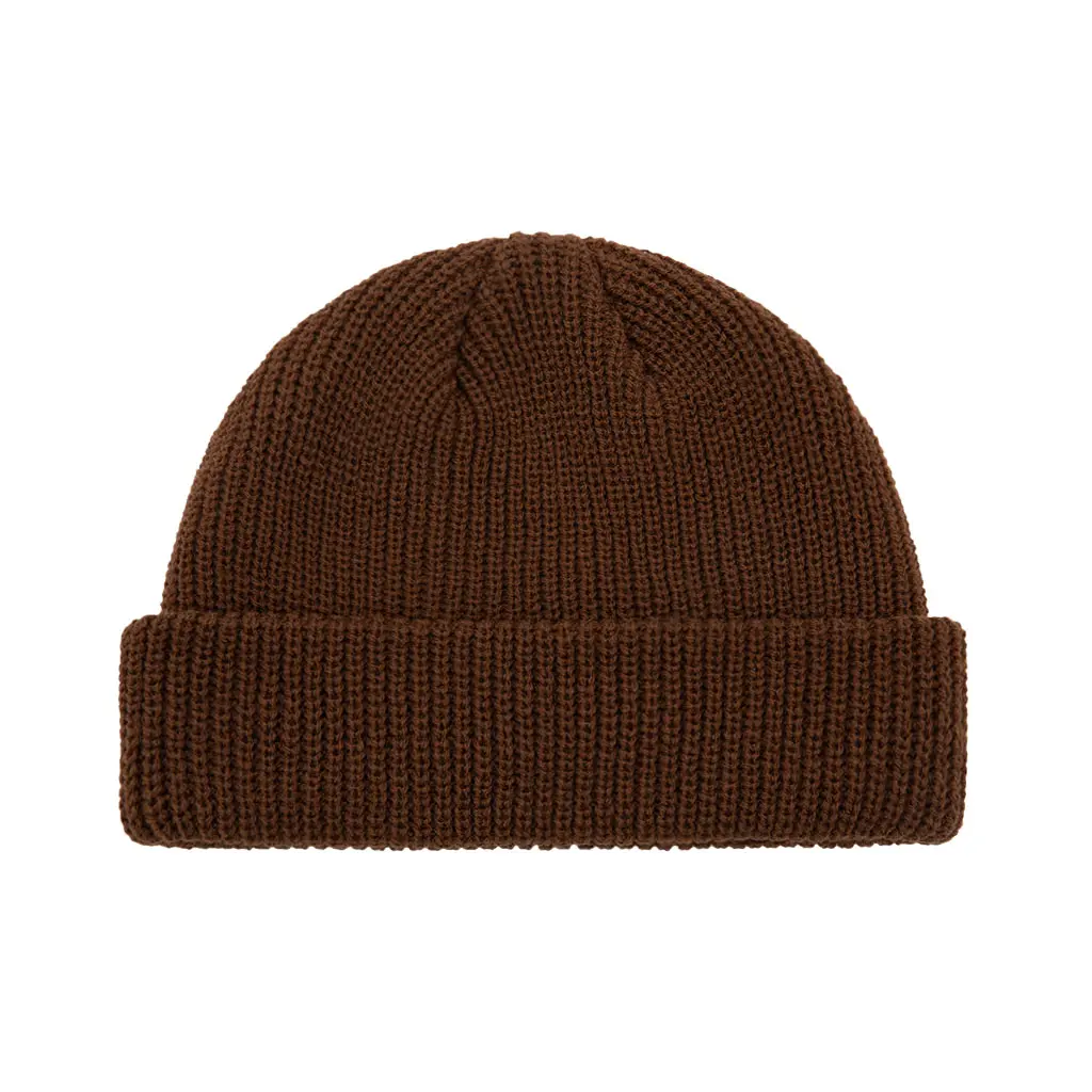 COFFEE BROWN FISHERMAN BEANIE - Image 2