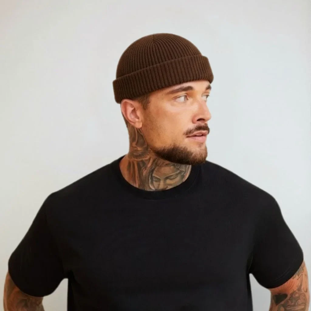 COFFEE BROWN FISHERMAN BEANIE PRO - Image 4