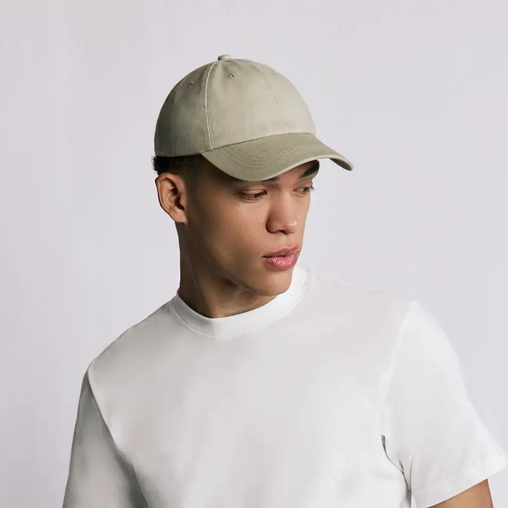 DUSTY BEIGE VINTAGE CAP - Image 3