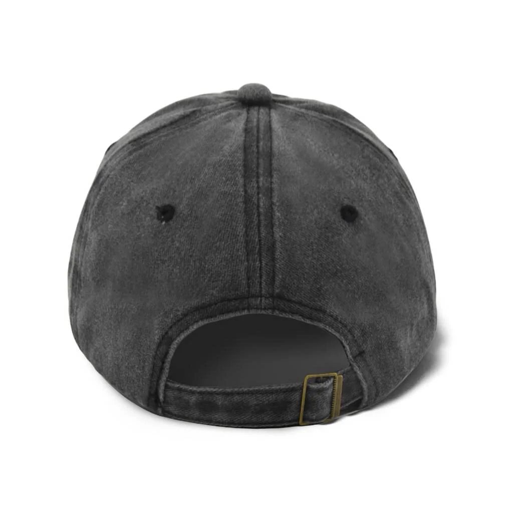 GRAPHITE BLACK VINTAGE CAP - Image 4