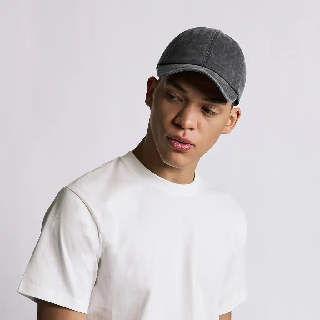 GRAPHITE BLACK VINTAGE CAP - Image 5
