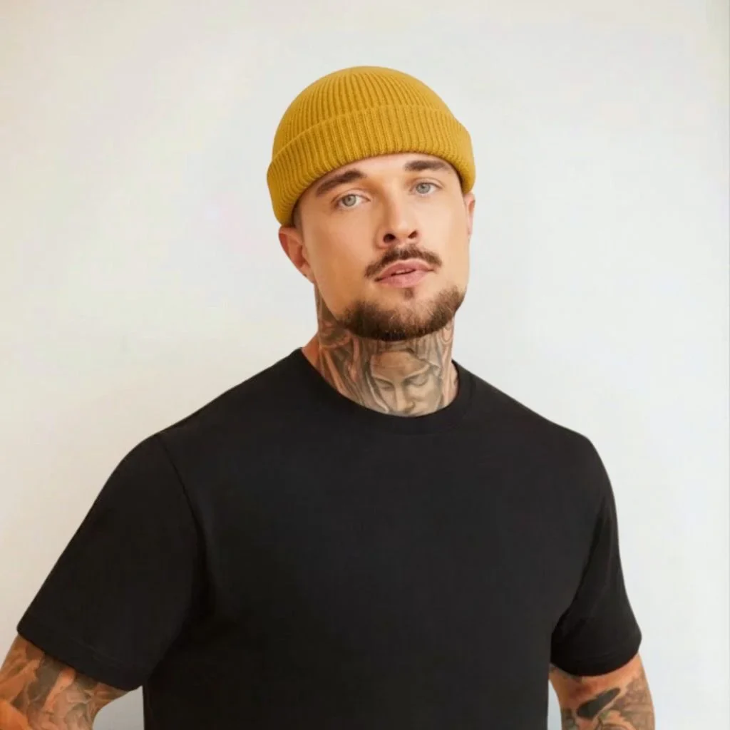 MUSTARD FISHERMAN BEANIE PRO - Image 5