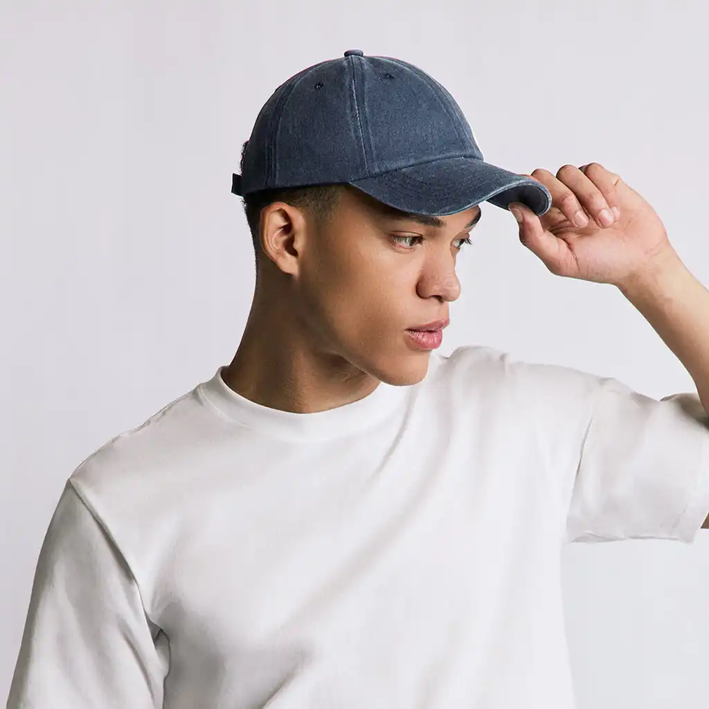 NAVY BLUE VINTAGE CAP - Image 3
