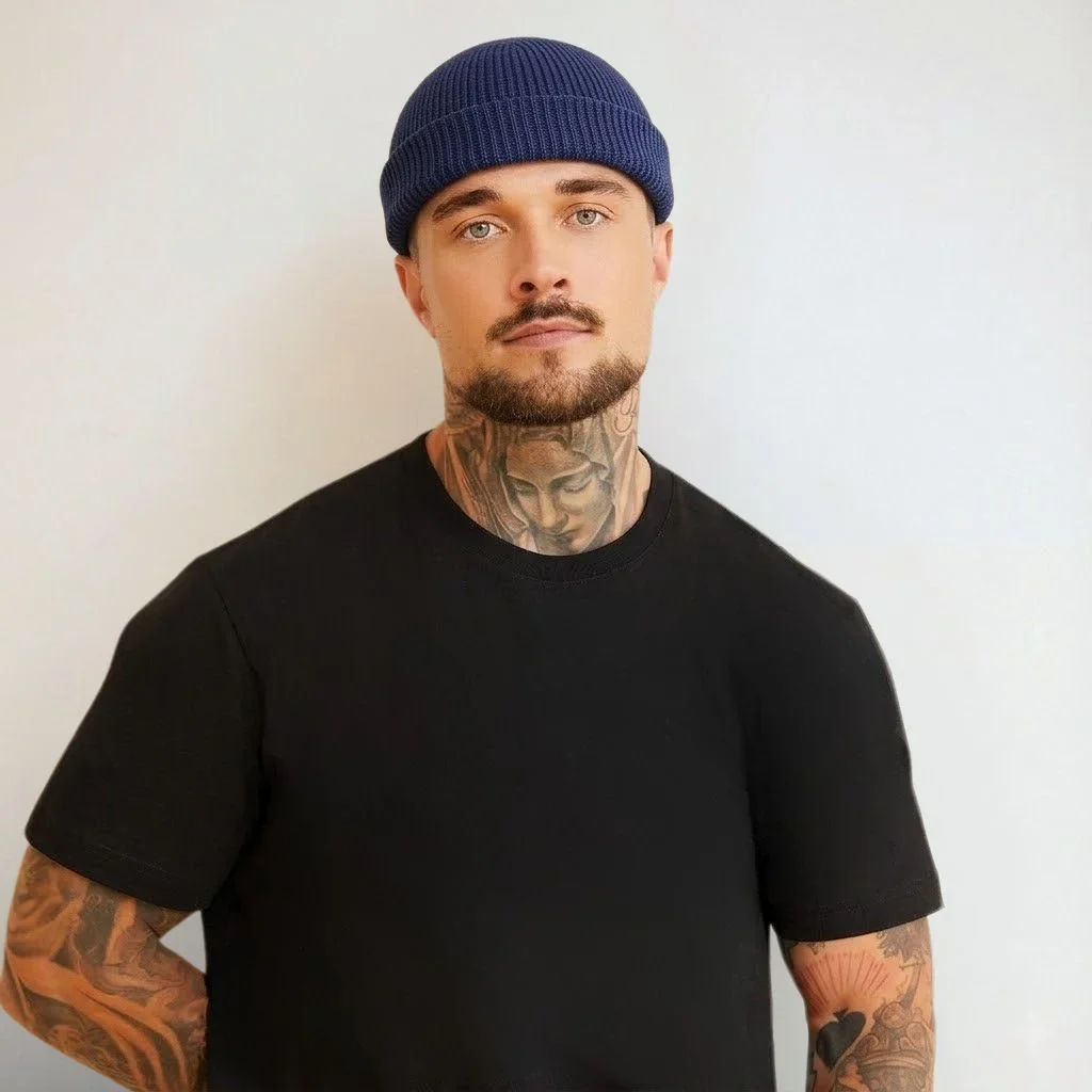 NAVY FISHERMAN BEANIE PRO - Image 4