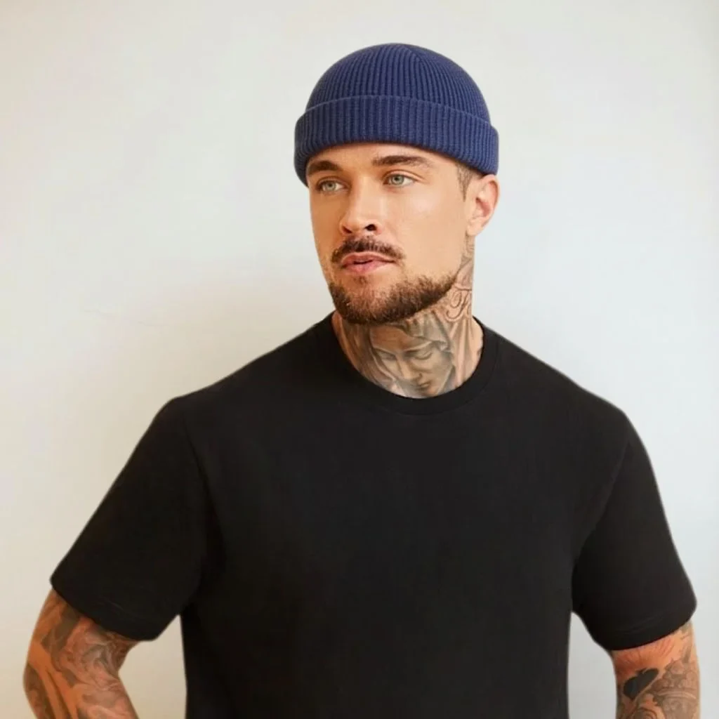 NAVY FISHERMAN BEANIE PRO - Image 5