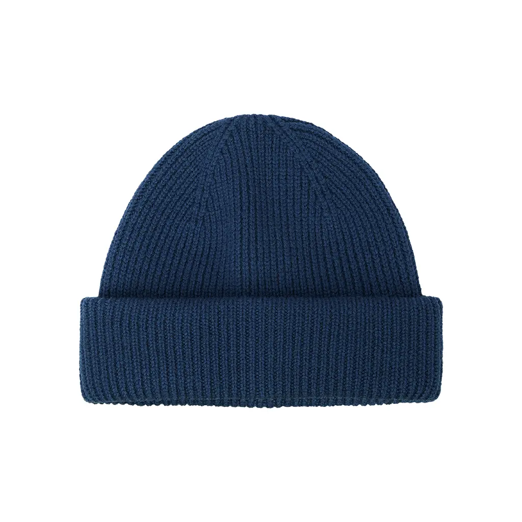 NAVY SHORT BEANIE - Image 4