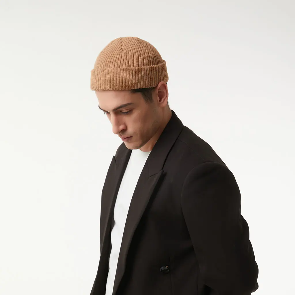 OAT BROWN FISHERMAN BEANIE - Image 3