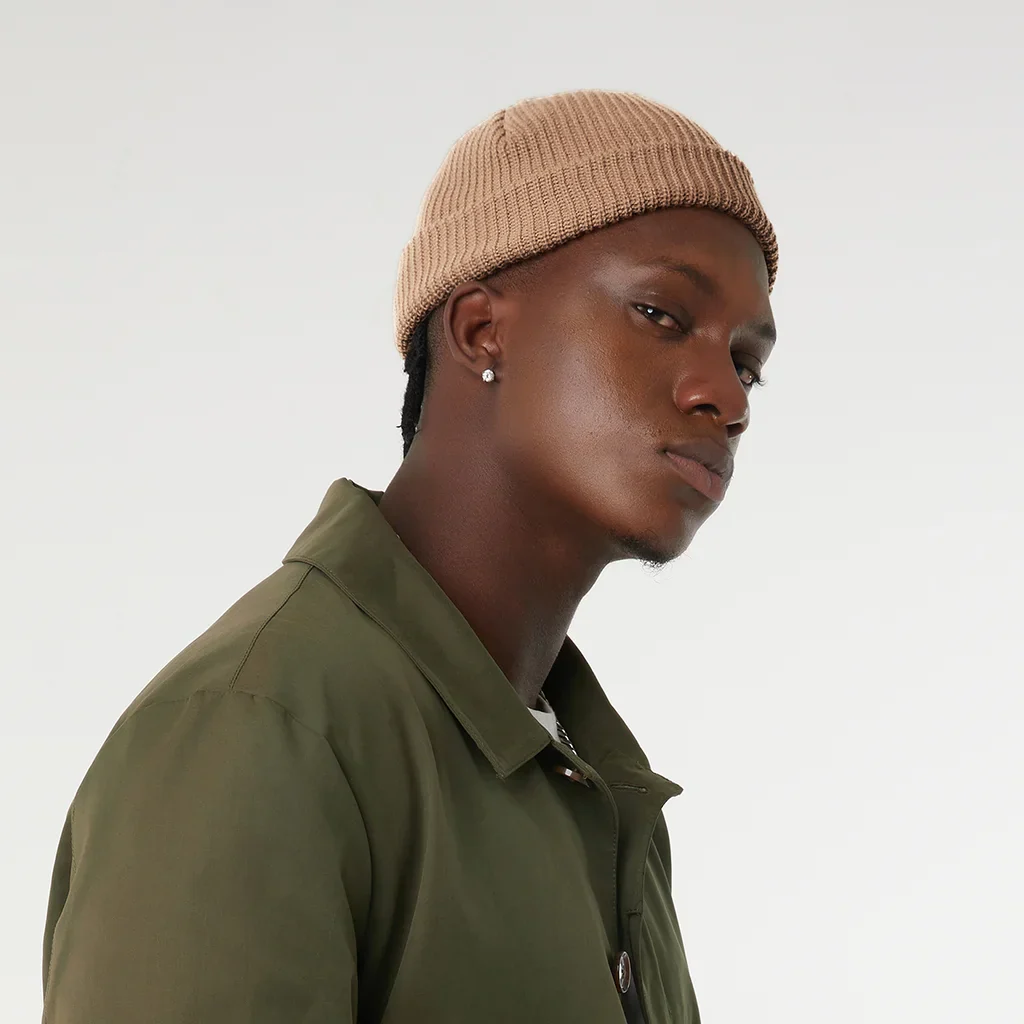 OAT BROWN FISHERMAN BEANIE - Image 5