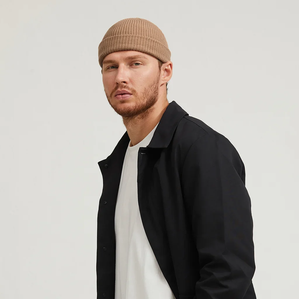 OAT BROWN FISHERMAN BEANIE - Image 6