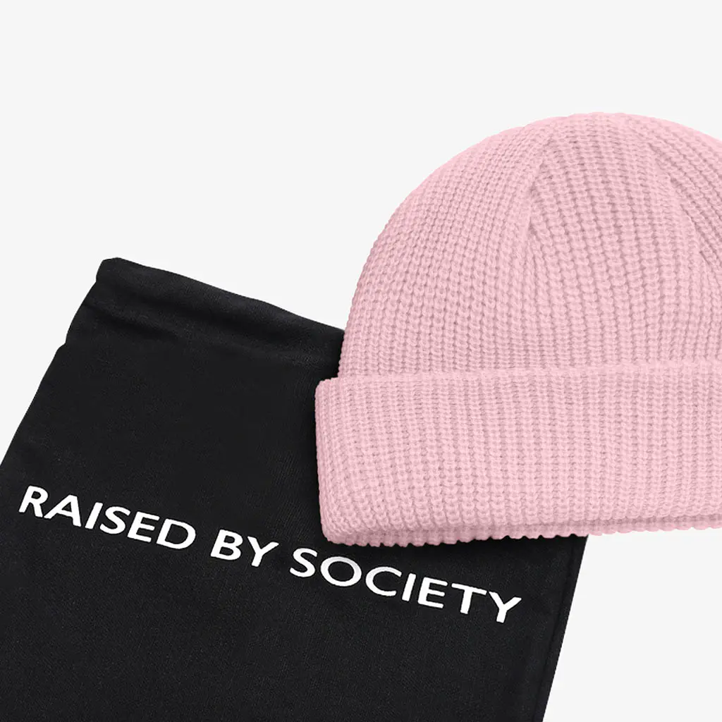 ROSE PINK FISHERMAN BEANIE - Image 5