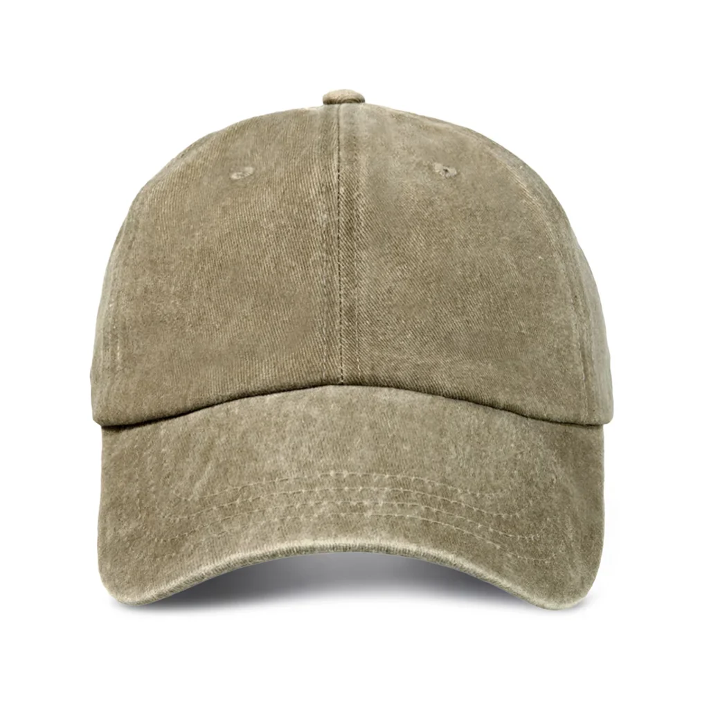 SAND KHAKI VINTAGE CAP - Image 2