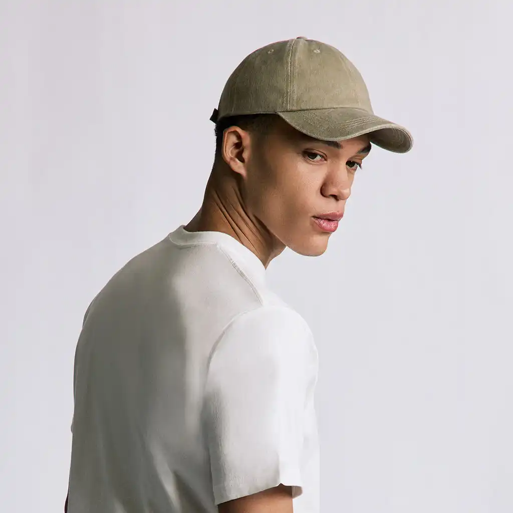 SAND KHAKI VINTAGE CAP - Image 4