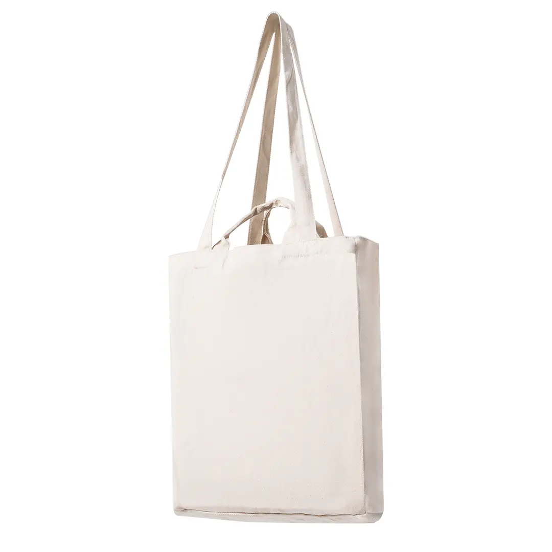 VINTAGE WHITE TOTE BAG - Image 4