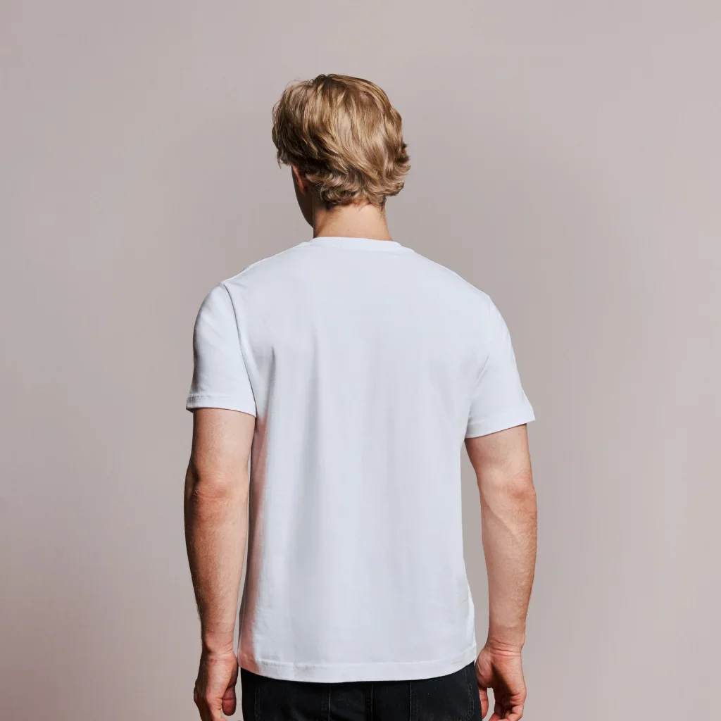 WHITE LOOPWHEELED T-SHIRT 2-PACK - Image 11
