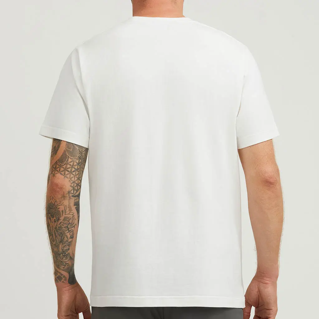 WHITE LOOPWHEELED T-SHIRT 2-PACK - Image 6