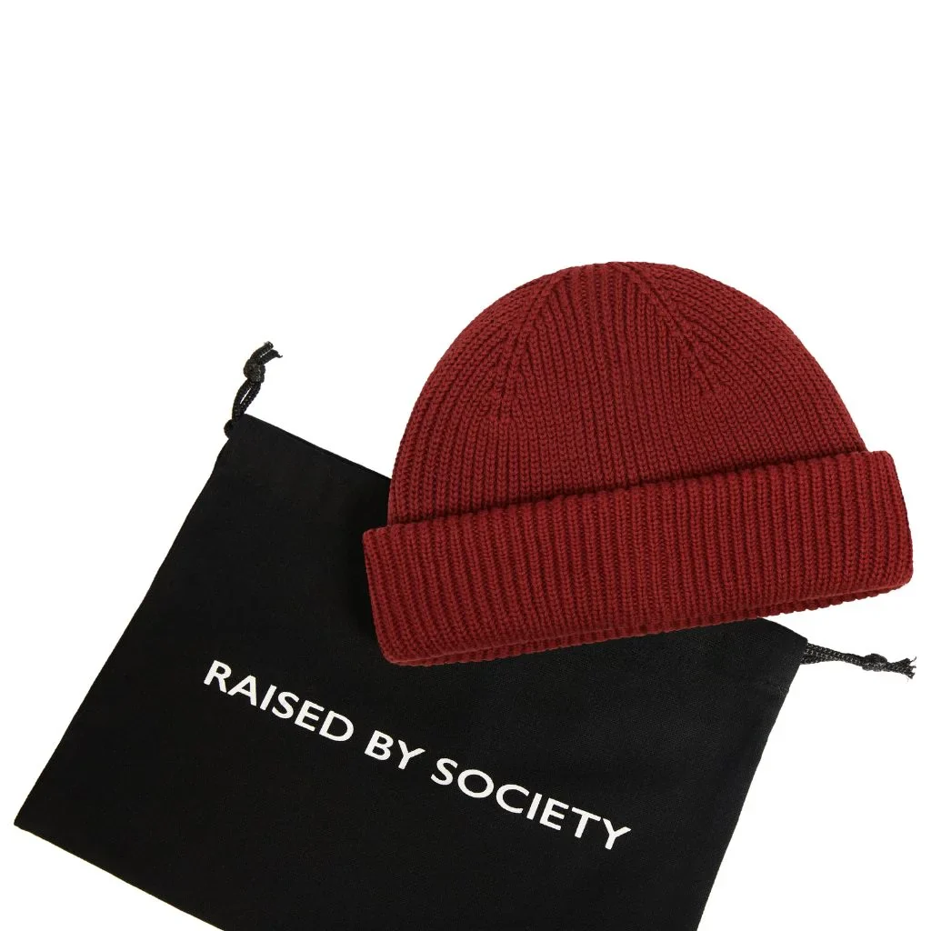 WINE RED FISHERMAN BEANIE PRO - Image 3